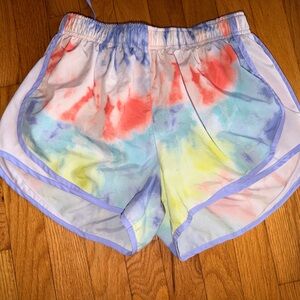 Nike Multicolor Tie-Dye Women's Athletic Shorts